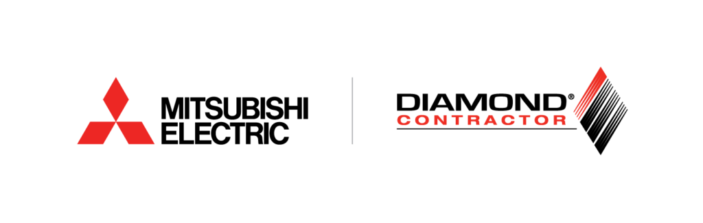 mitsibishi electric diamond contractor logo